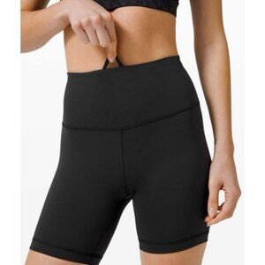 Lululemon Wunder Train High-Rise Short 6" Black